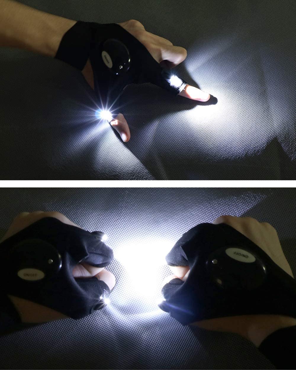 DroTrend™ LED-Handschuhe mit wasserdichte Beleuchtung